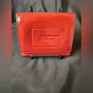 Gucci Deep Red/Burgundy Patent Leather Small Wallet